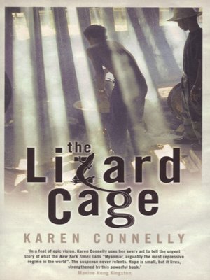 cover image of The lizard cage